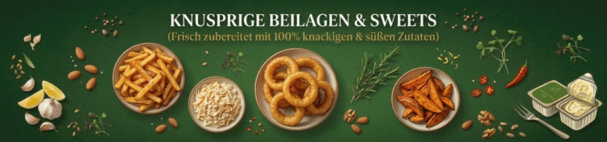 Beilagen & Sweets Banner