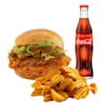 Premium Chicken Burger Menü (Halal)